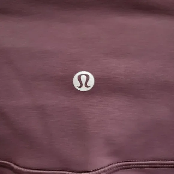 Lululemon Women’s Size 6 Burgundy Cropped Wunder Under Leggings - Picture 5 of 7
